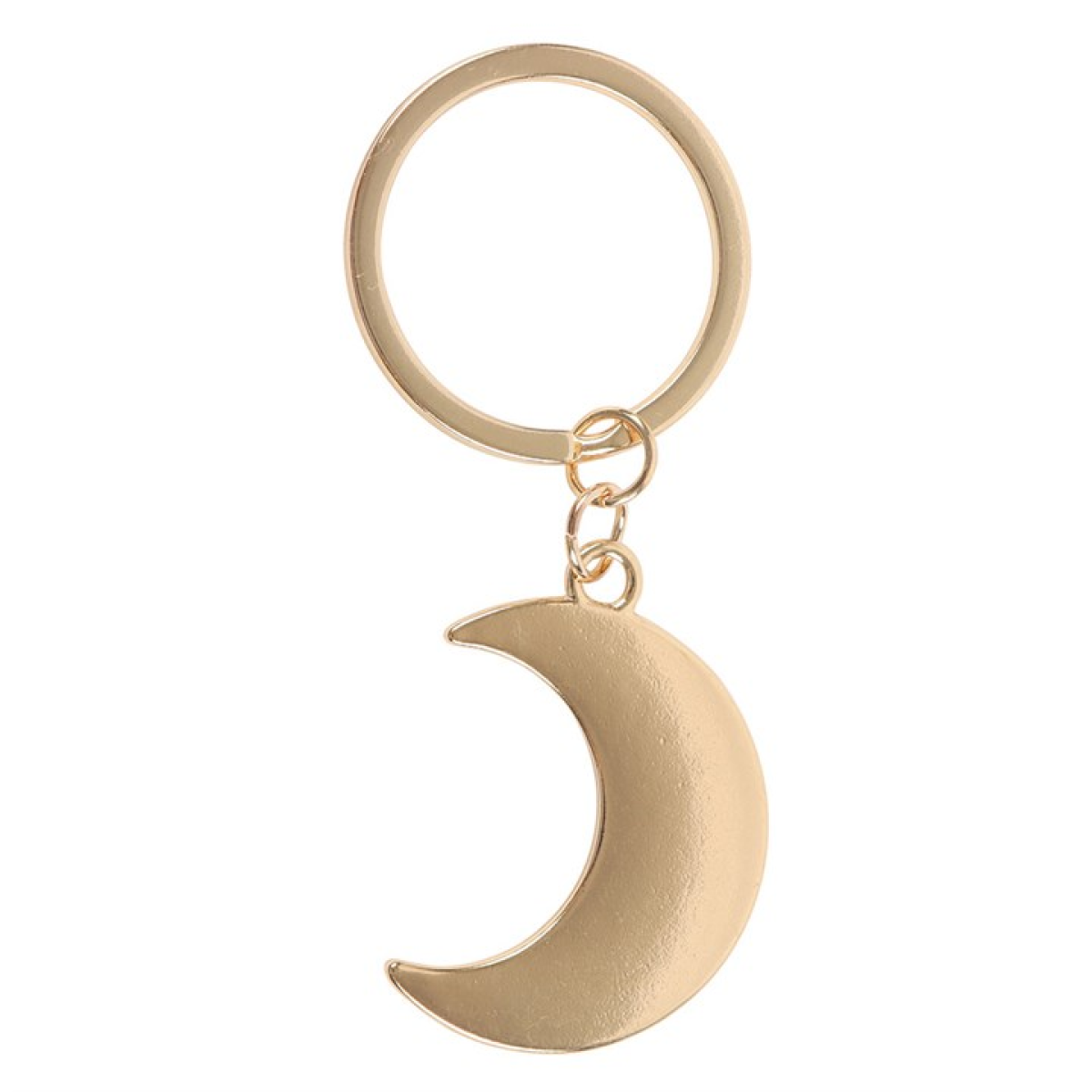 Blue Moon Phase Crescent Keyring