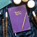 Book of Spells Journal with Amethyst Crystal Pen From Witch, Please!