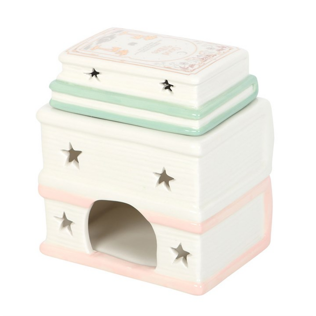 Book Stack Oil Burner and Wax Warmer