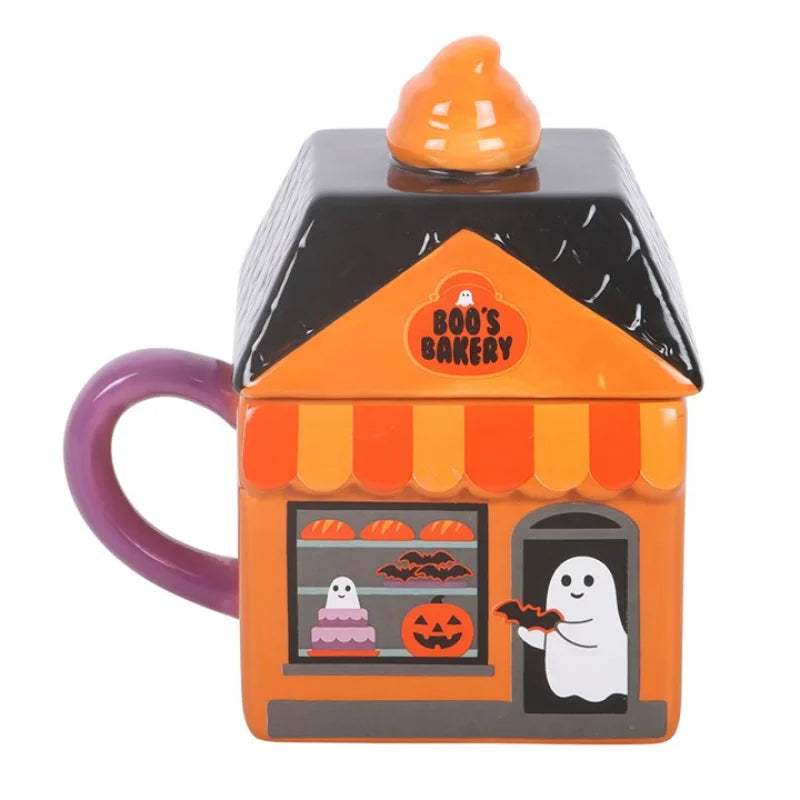Boo’s Bakery Lidded Mug