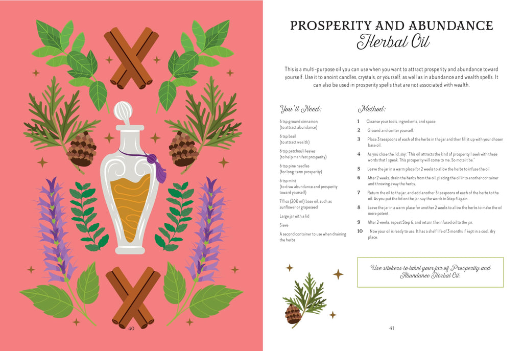 Botanical Magickal Stickers & Spells : Over 200 enchanting stickers, 40 spells & affirmations to reconnect you to nature?