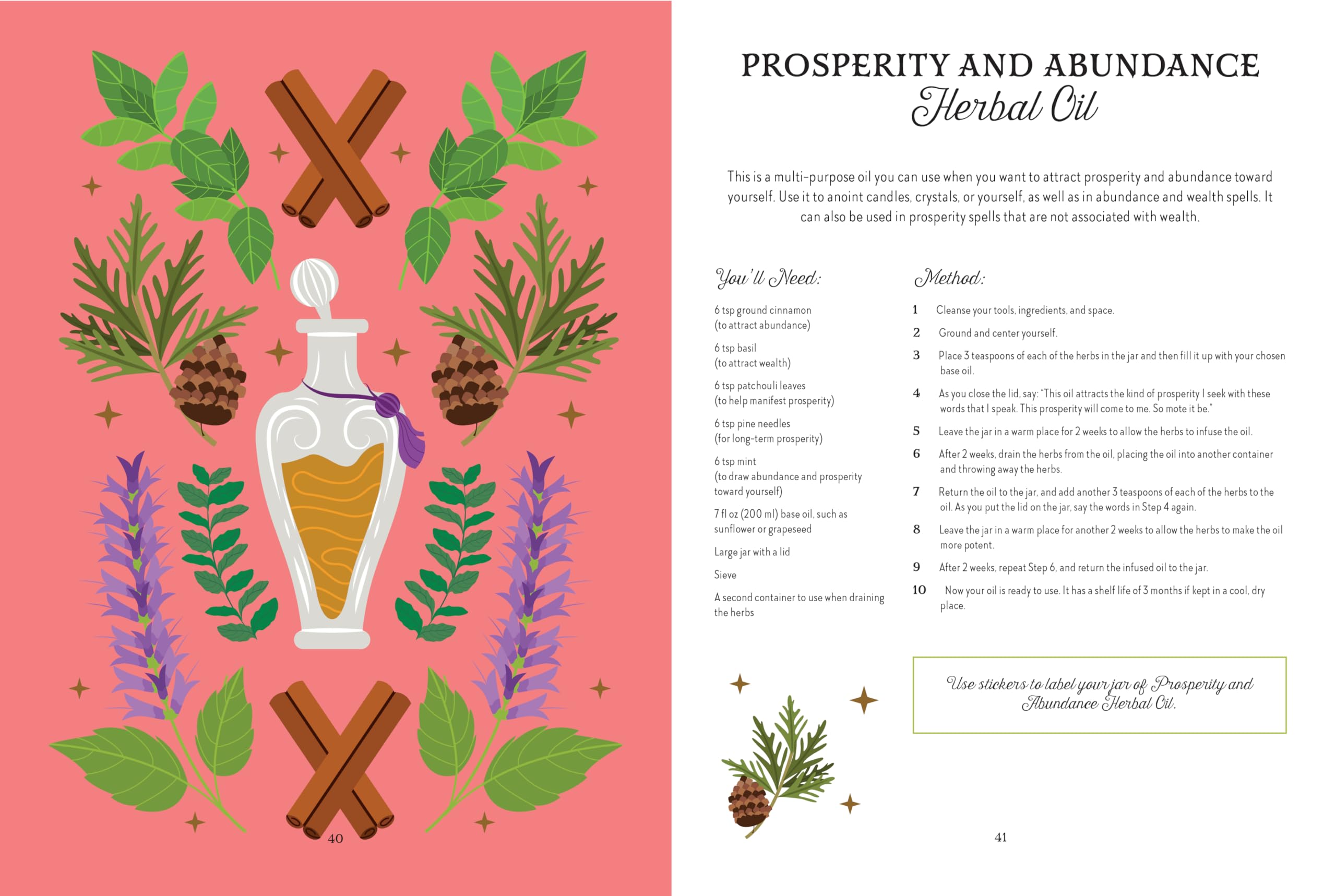 Botanical Magickal Stickers & Spells : Over 200 enchanting stickers, 40 spells & affirmations to reconnect you to nature?