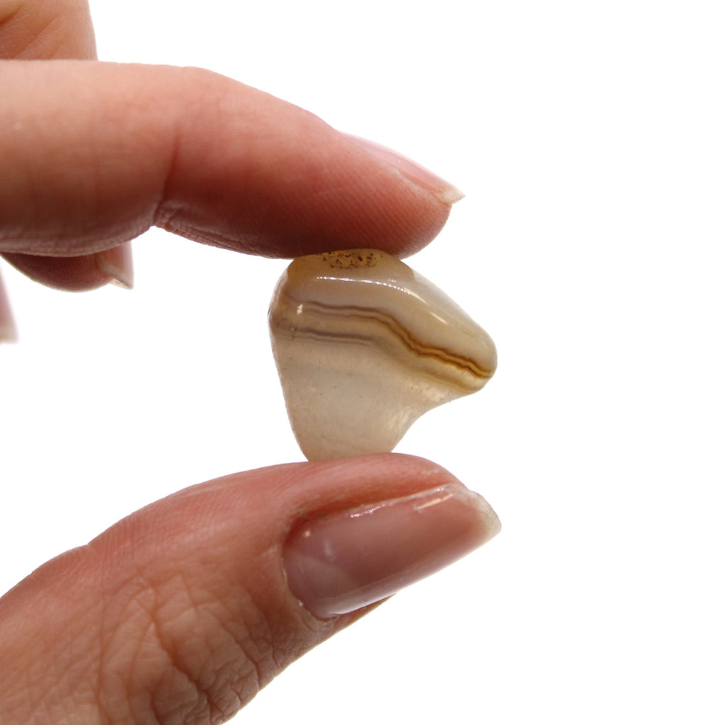 Small African Tumble Stones - Grey Agate - Botswana From Witch, Please!