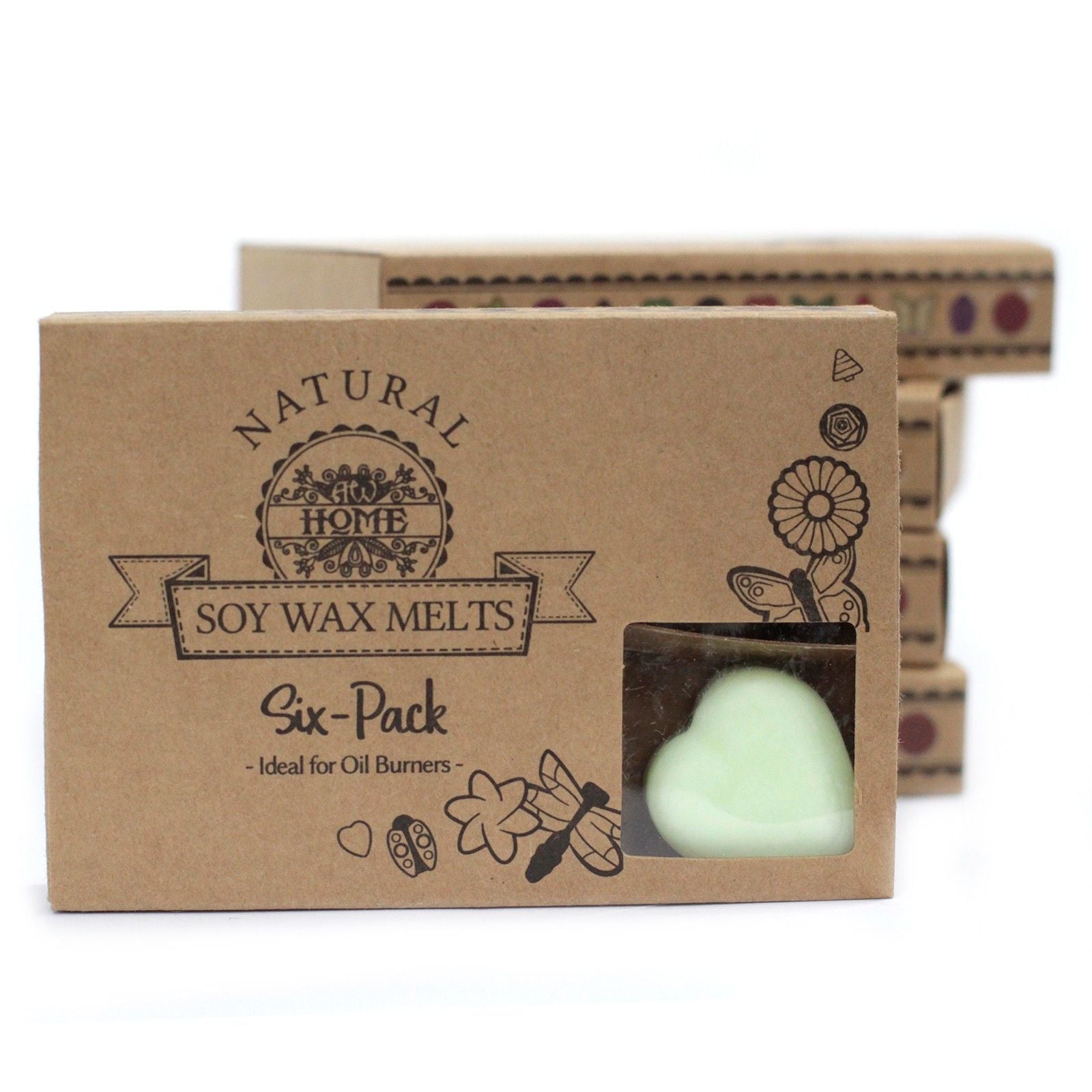Box of 6 Wax Melts - Apple Spice - Natural Soy Wax Melts