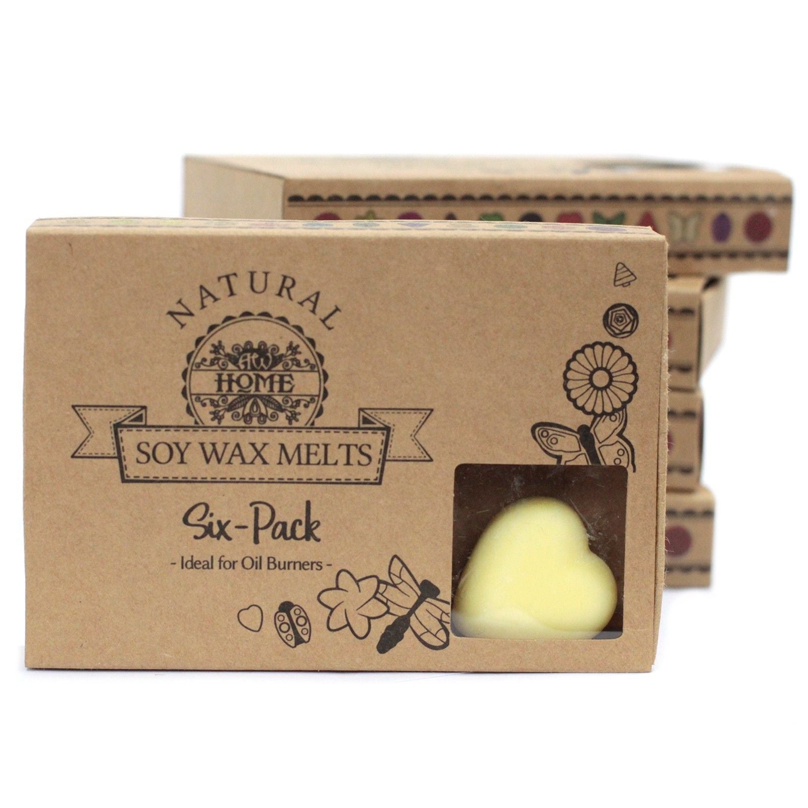 Box of 6 Wax Melts - Brandy Butter - Natural Soy Wax Melts