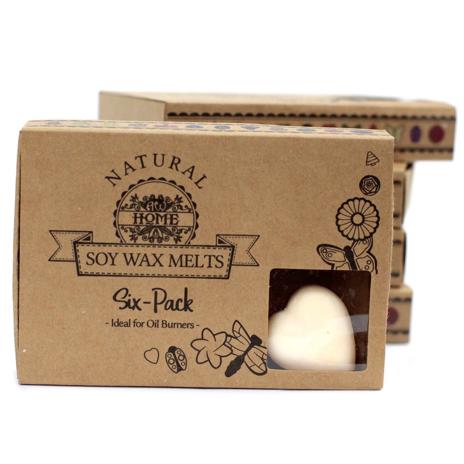 Box of 6 Wax Melts - Cinnamon & Orange - Natural Soy Wax Melts