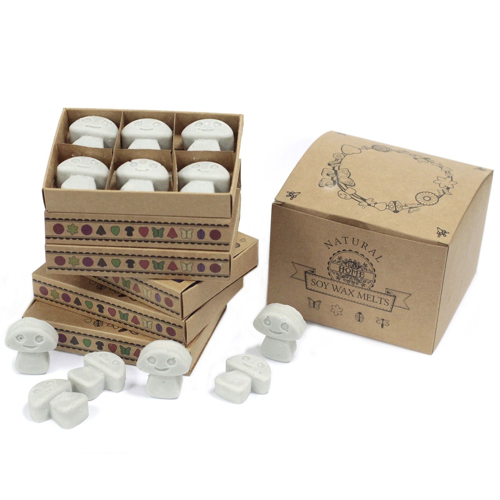 Box of 6 Wax Melts - Dark Patchouli - Natural Soy Wax Melts