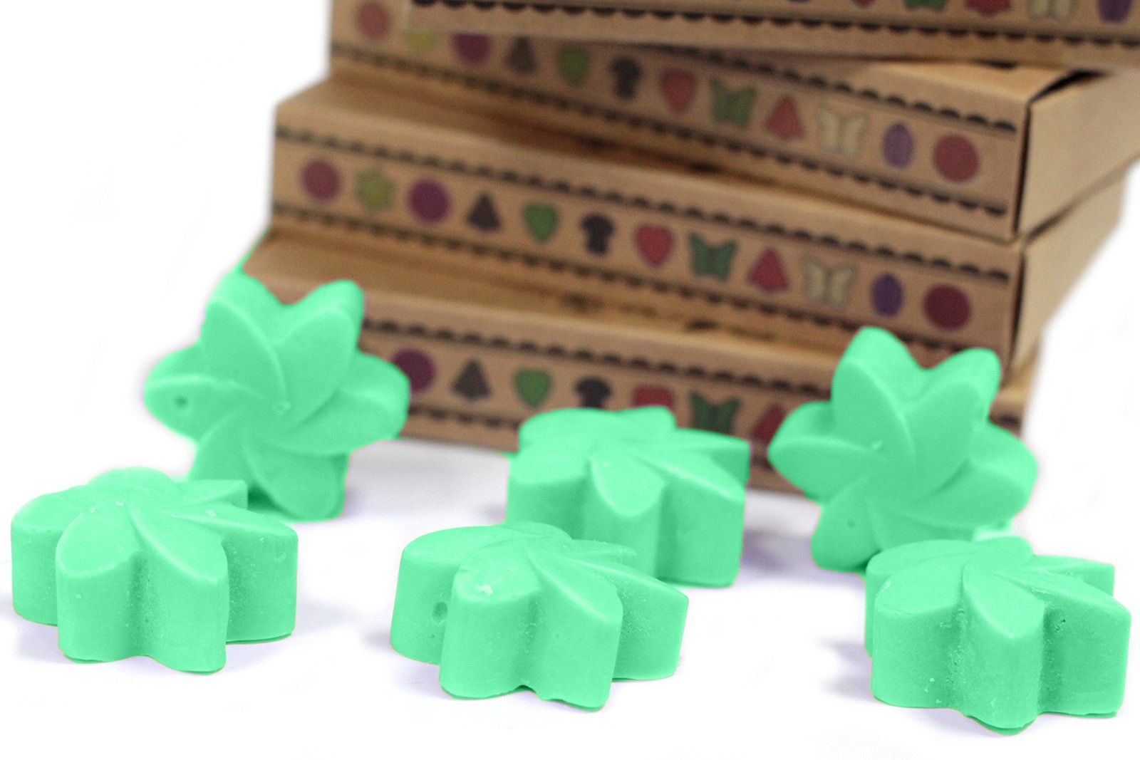 Box of 6 Wax Melts - Hidden Garden - Natural Soy Wax Melts