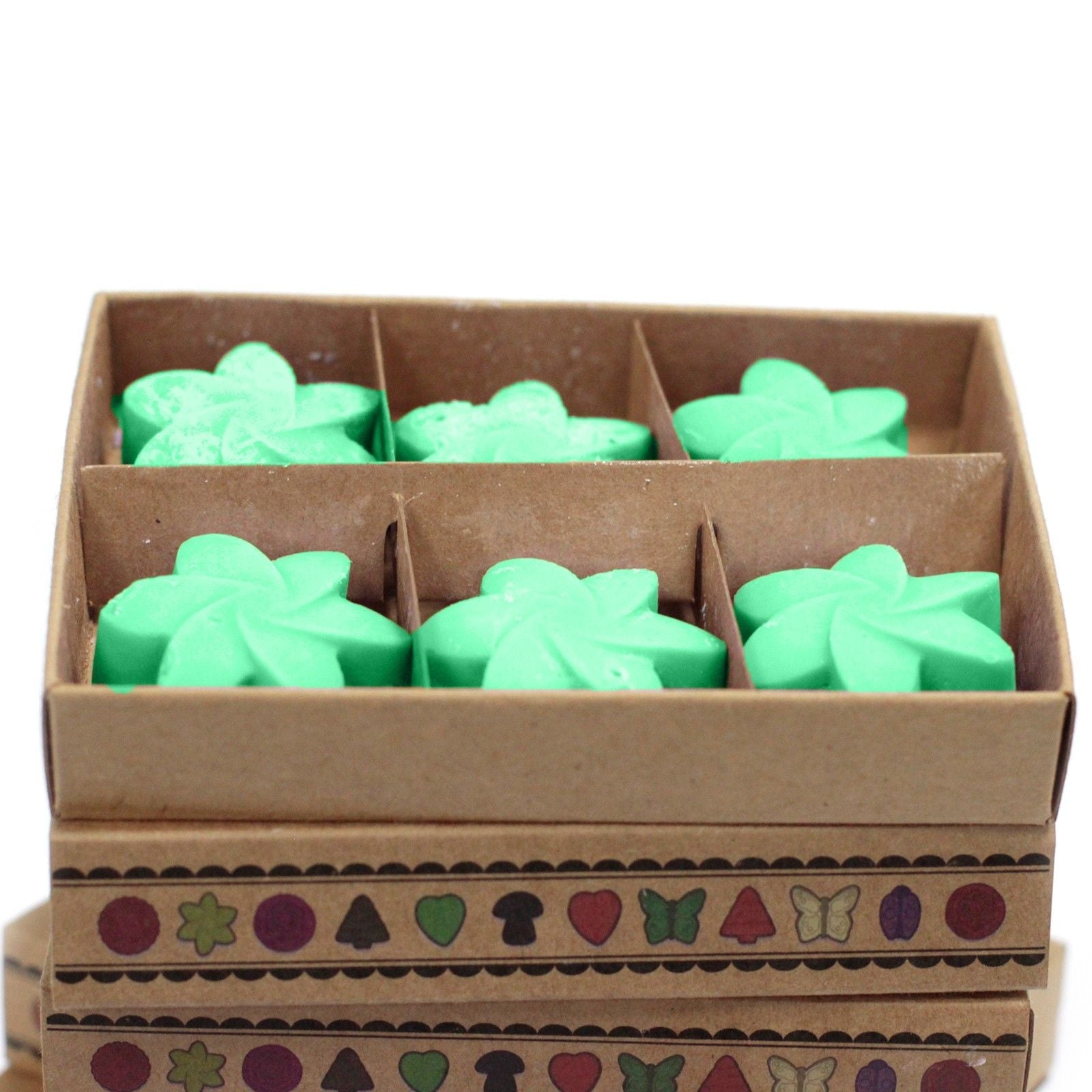 Box of 6 Wax Melts - Hidden Garden - Natural Soy Wax Melts