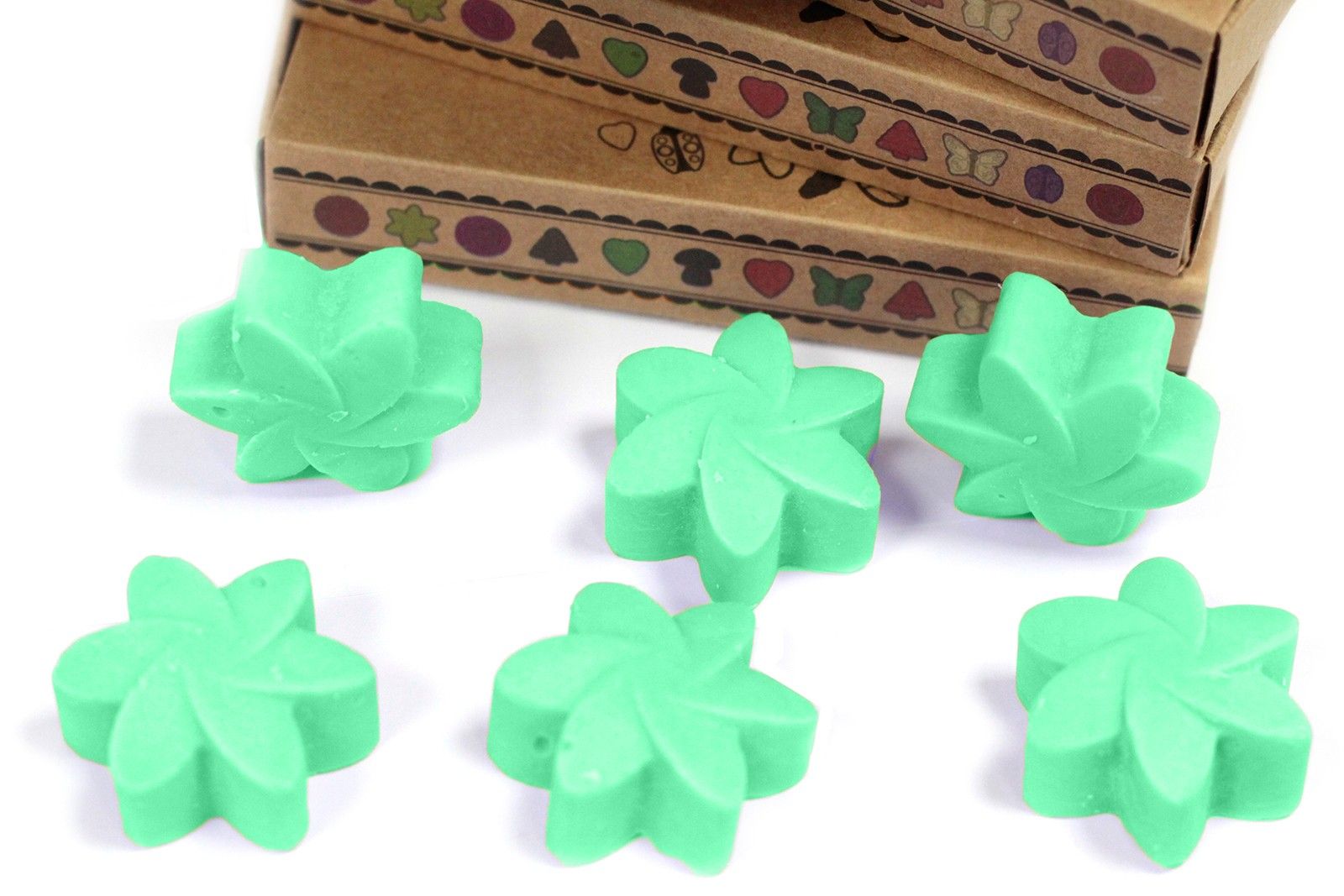 Box of 6 Wax Melts - Hidden Garden - Natural Soy Wax Melts