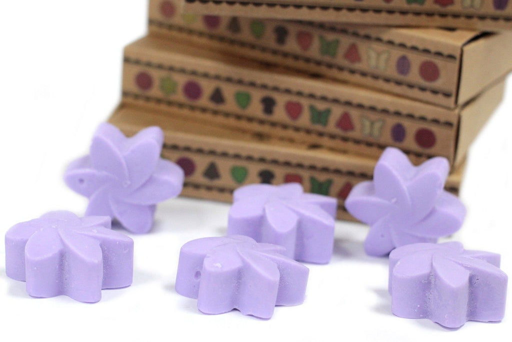 Box of 6 Wax Melts - Lavender Fields - Natural Soy Wax Melts