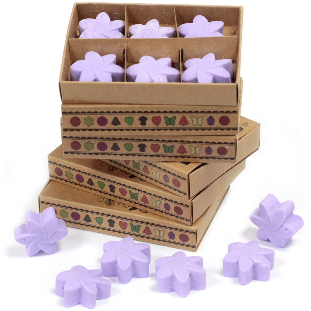 Box of 6 Wax Melts - Lavender Fields - Natural Soy Wax Melts