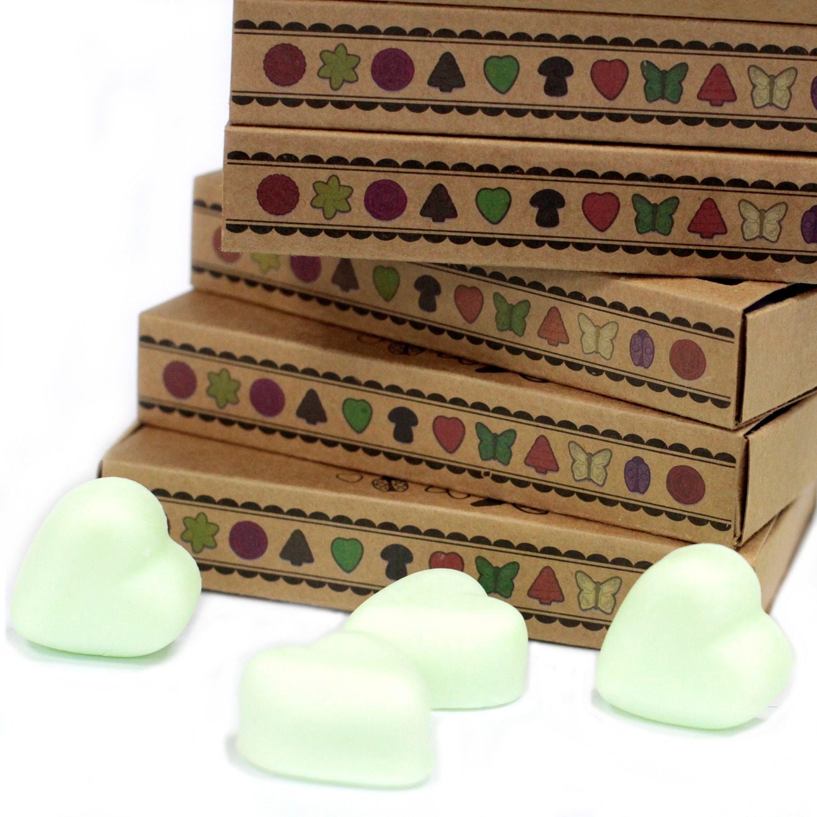 Box of 6 Wax Melts - Mint & Menthol - Natural Soy Wax Melts