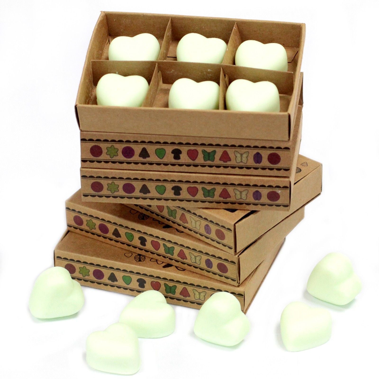 Box of 6 Wax Melts - Mint & Menthol - Natural Soy Wax Melts