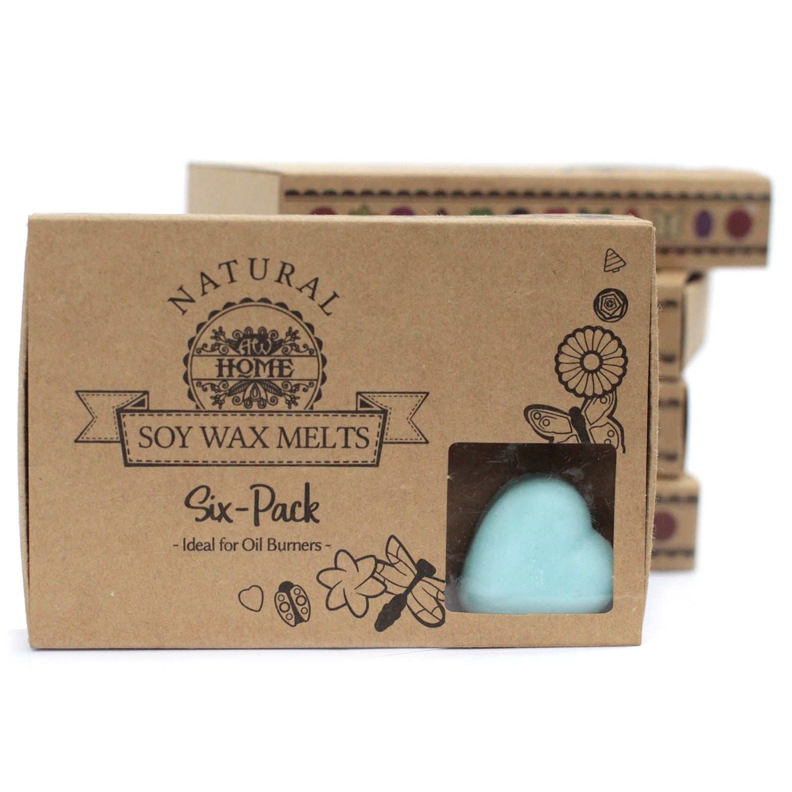 Box of 6 Wax Melts - Nagchampa - Natural Soy Wax Melts