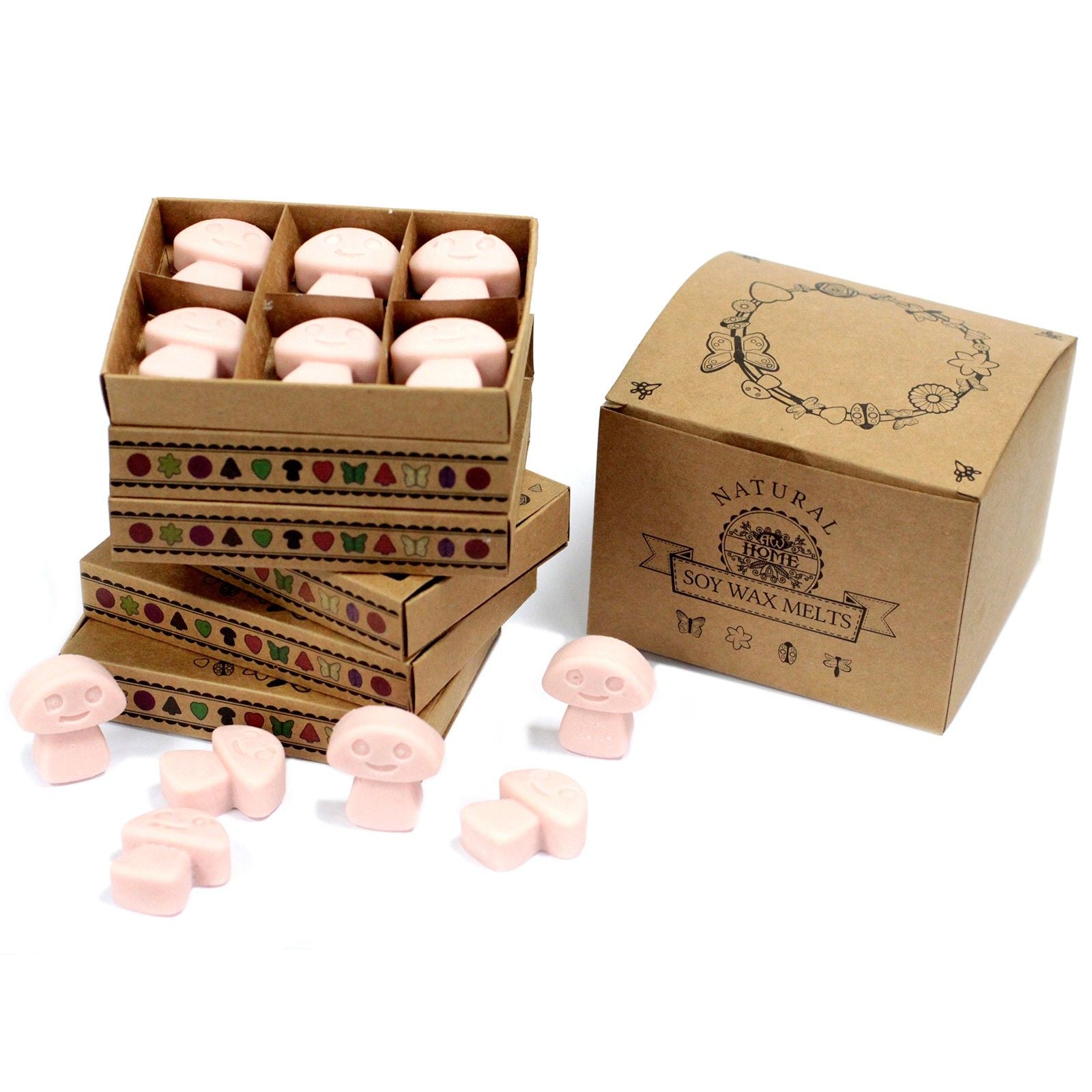 Box of 6 Wax Melts - Old Ginger - Natural Soy Wax Melts