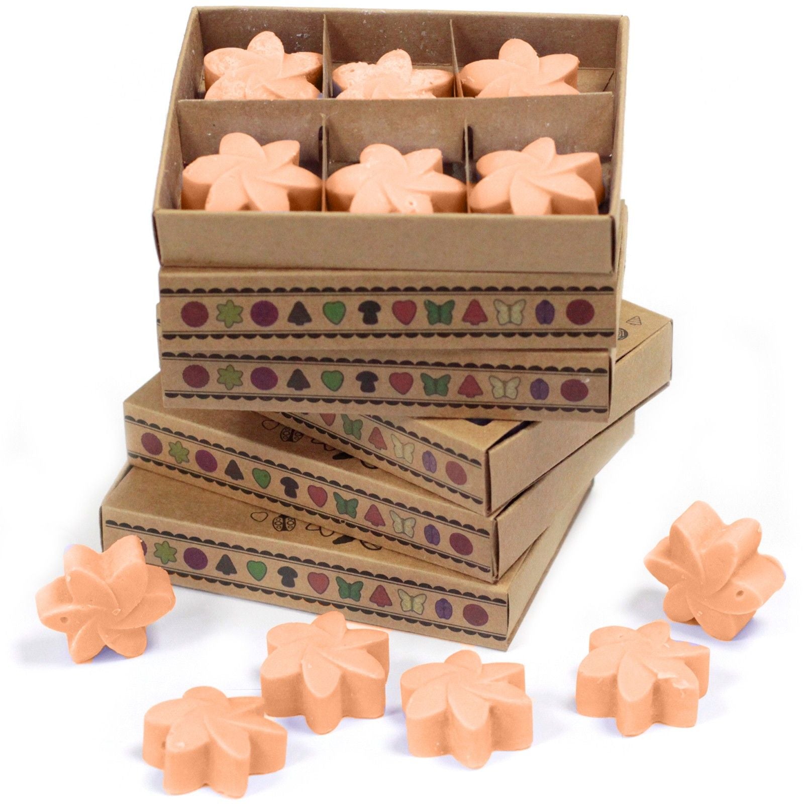 Box of 6 Wax Melts - Tuberose - Natural Soy Wax Melts