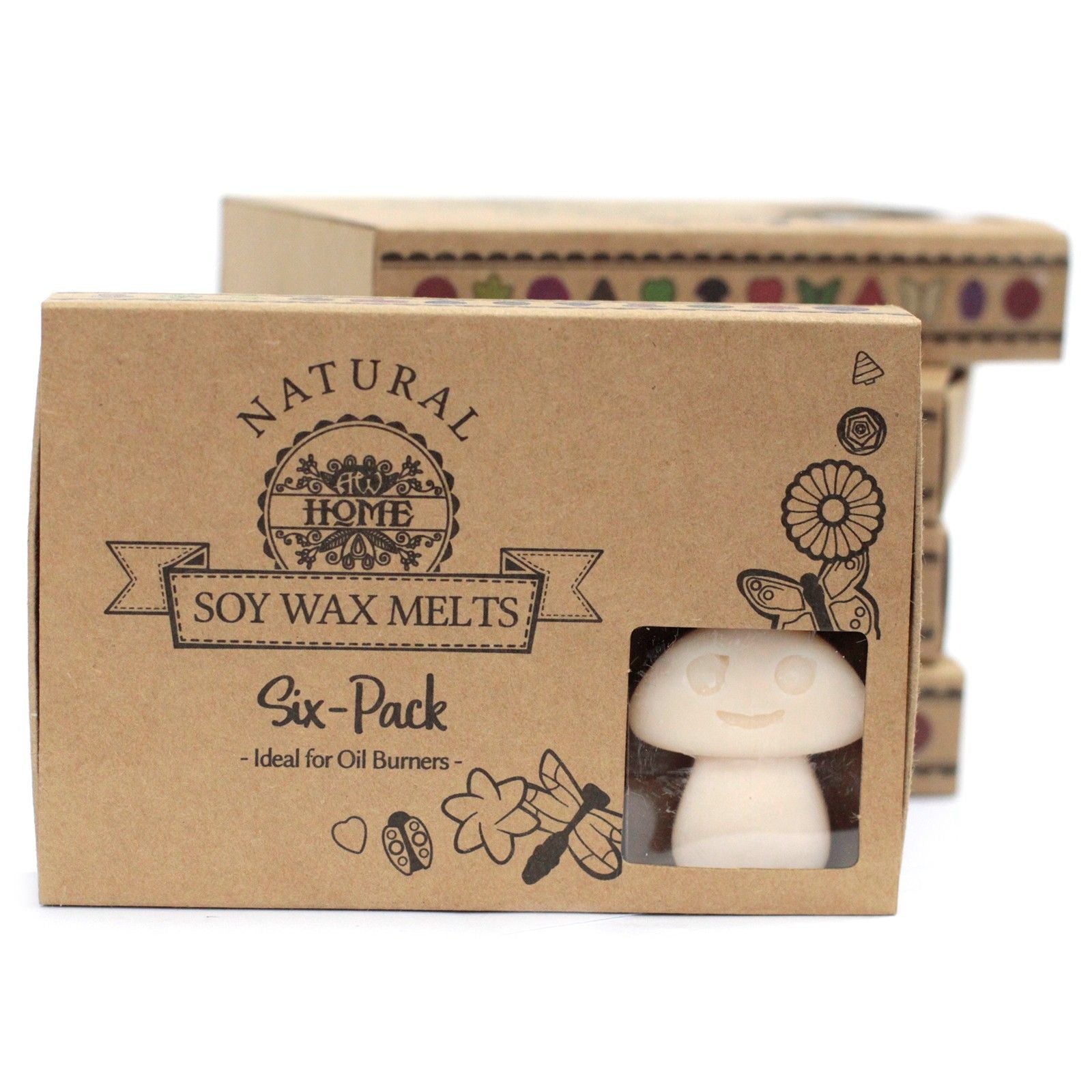 Box of 6 Wax Melts - Vanilla Nutmeg - Natural Soy Wax Melts