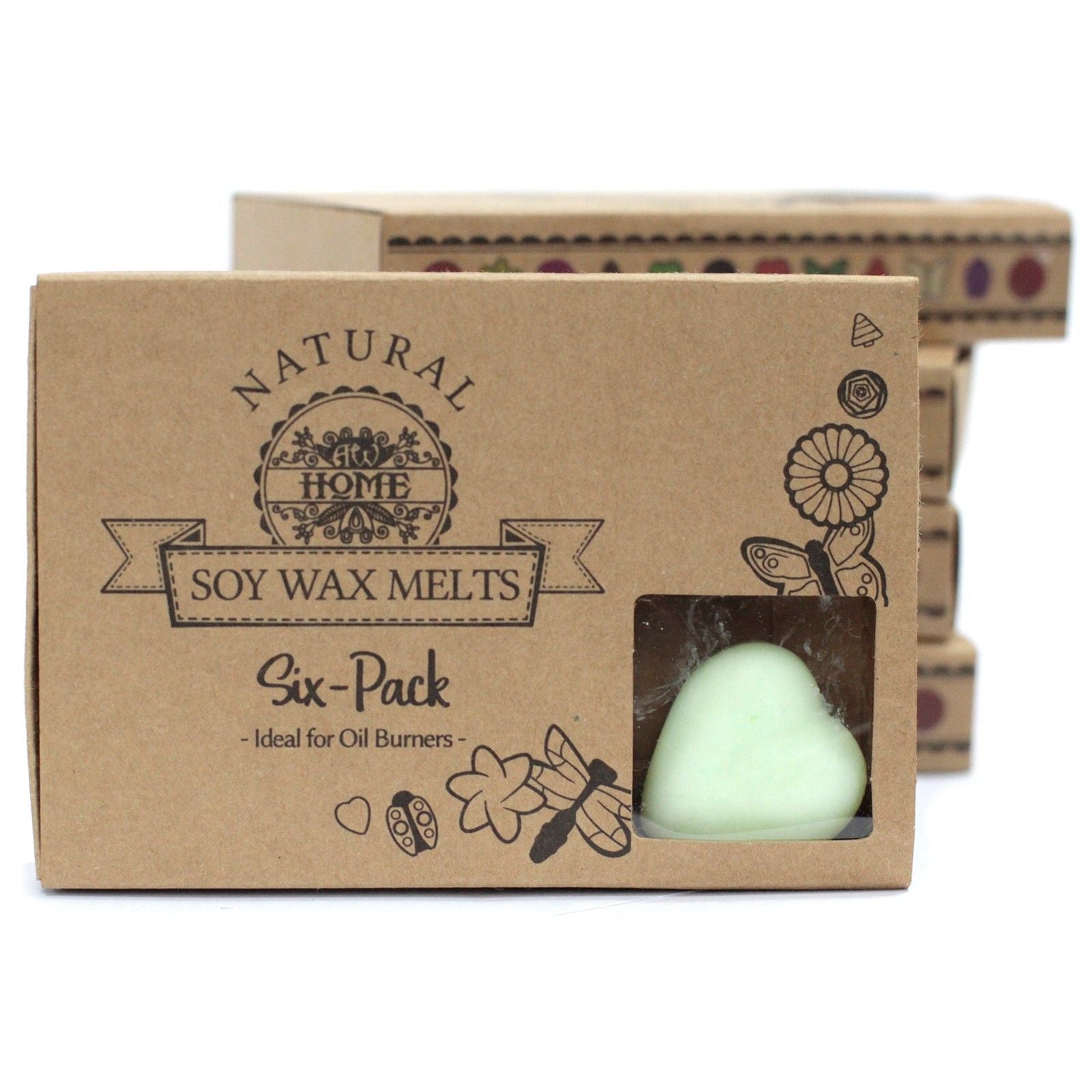 Box of 6 Wax Melts - Watermelon Fresh - Natural Soy Wax Melts