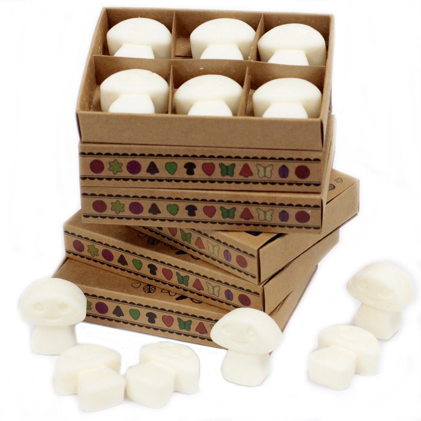 Box of 6 Wax Melts - White Musk - Natural Soy Wax Melts