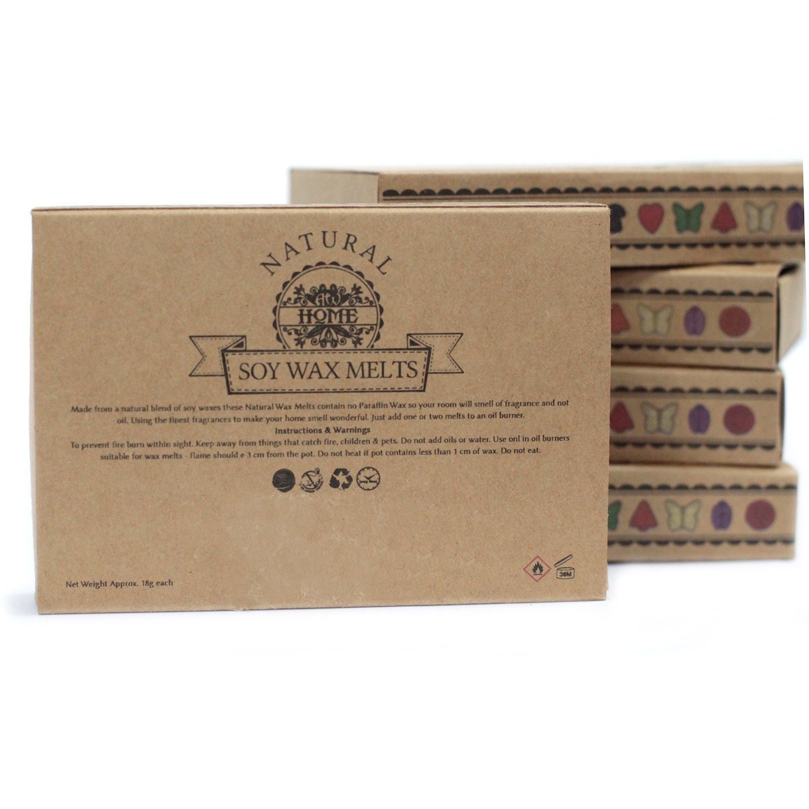 Box of 6 Wax Melts - White Musk - Natural Soy Wax Melts