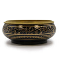 Brass Carved Charcoal Incense Jar Traditional Burners