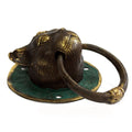 Brass Door Knocker - Cats Head From Witch, Please!