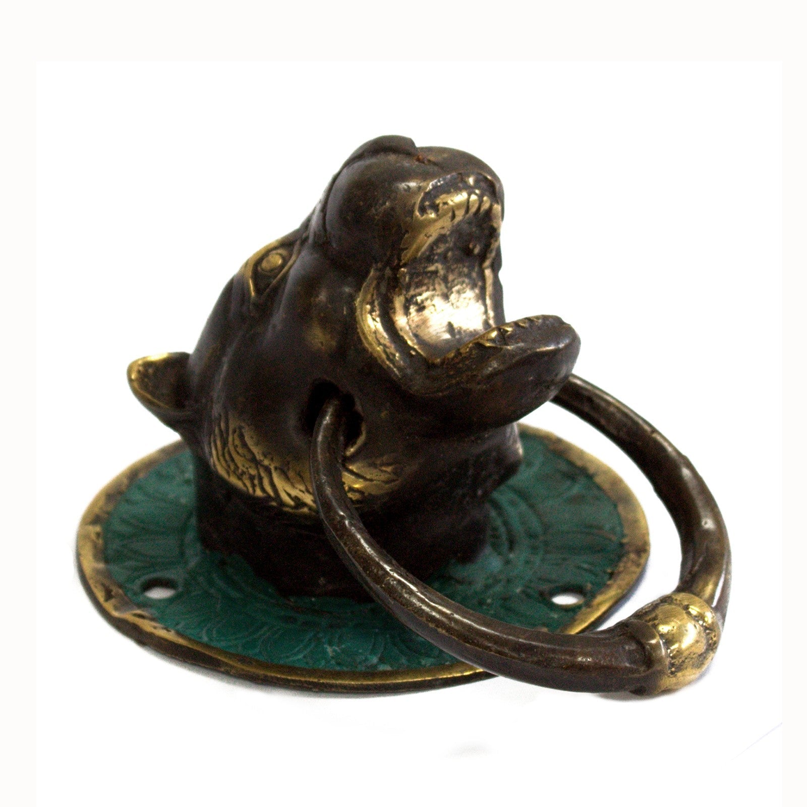 Brass Door Knocker - Tiger Head From Witch, Please!