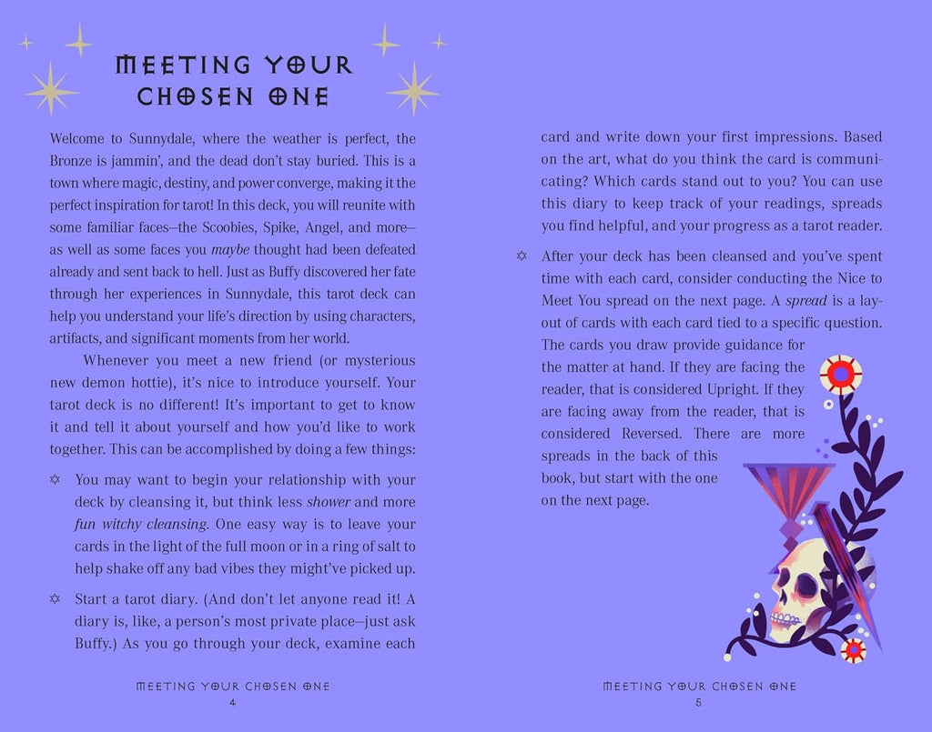 Buffy the Vampire Slayer Tarot Deck and Guidebook Novelty book Book