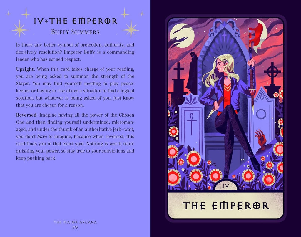 Buffy the Vampire Slayer Tarot Deck and Guidebook Novelty book Book