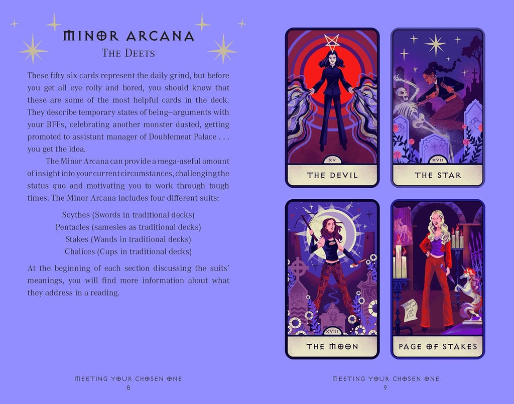 Buffy the Vampire Slayer Tarot Deck and Guidebook Novelty book Book