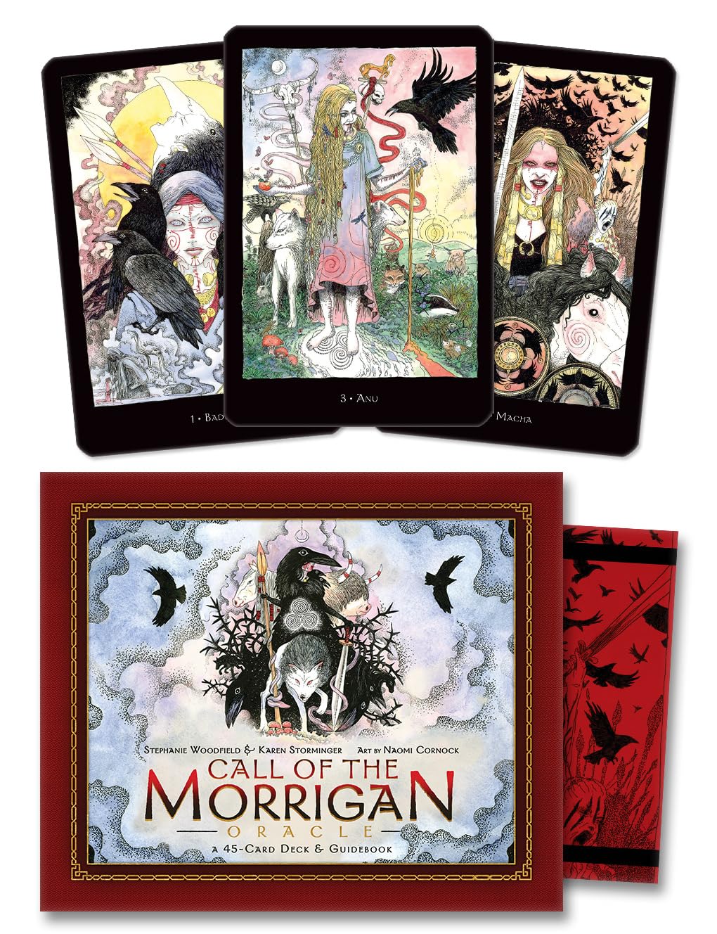 Call of the Morrigan Oracle : A 45-Card Deck & Guidebook - Sold by Witch, Please!