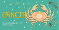 Cancer Pocket Zodiac Cards : 40 Magical Messages from the Stars - Sold by Witch, Please!