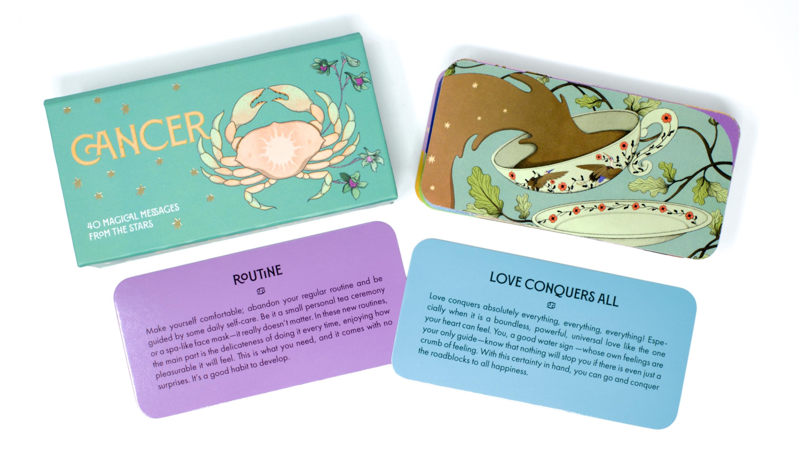 Cancer Pocket Zodiac Cards : 40 Magical Messages from the Stars - Sold by Witch, Please!