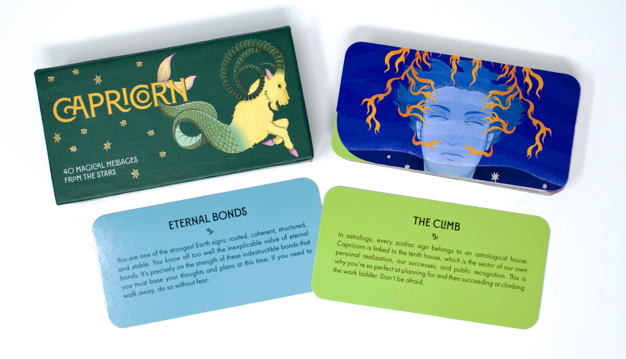 Capricorn Pocket Zodiac Cards : 40 Magical Messages from the Stars - Sold by Witch, Please!