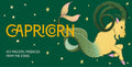 Capricorn Pocket Zodiac Cards : 40 Magical Messages from the Stars - Sold by Witch, Please!