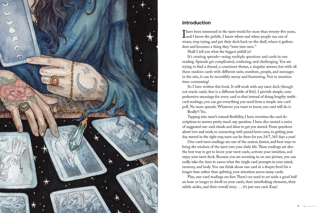 Card of the Day Tarot: Quick and Easy One-Card Readings For Love Work Everyday Life Hardback Cards