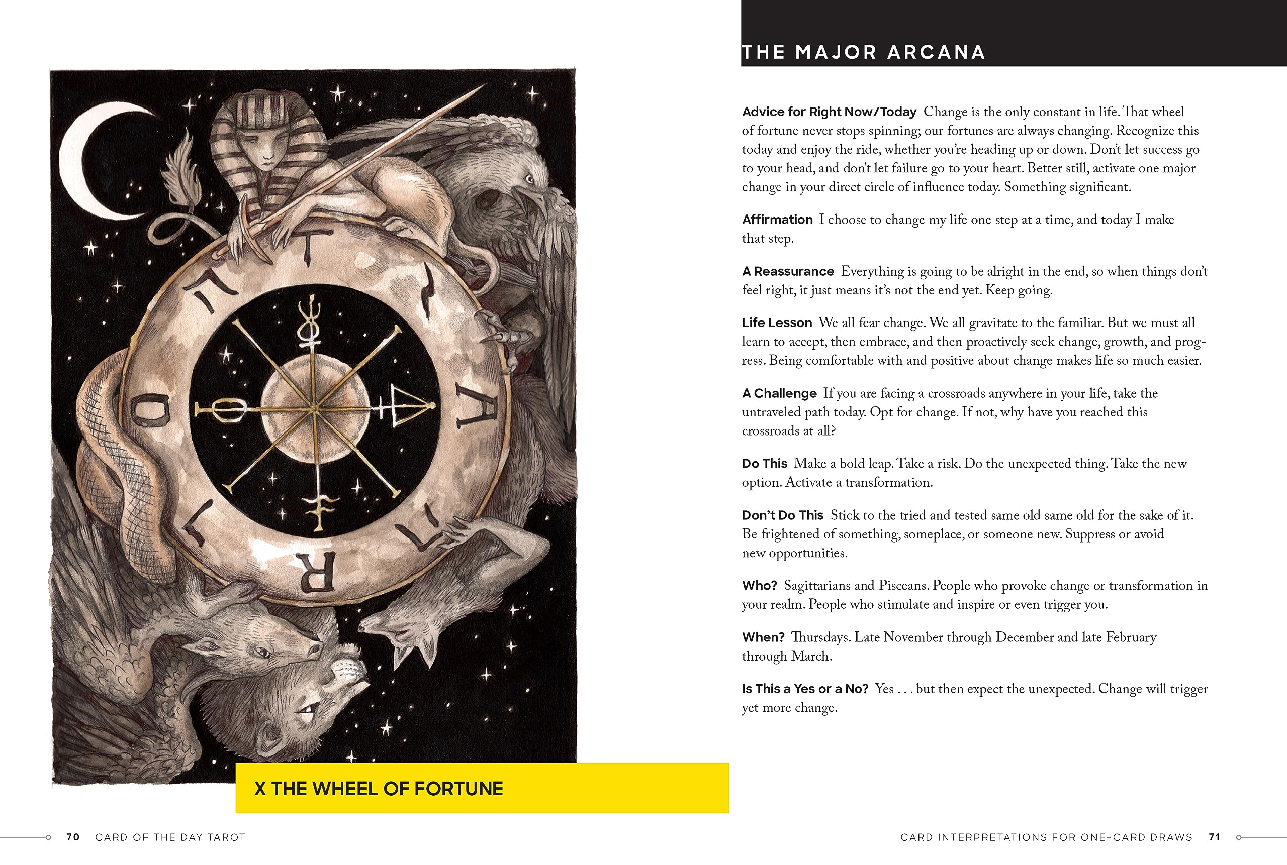 Card of the Day Tarot: Quick and Easy One-Card Readings For Love Work Everyday Life Hardback Cards