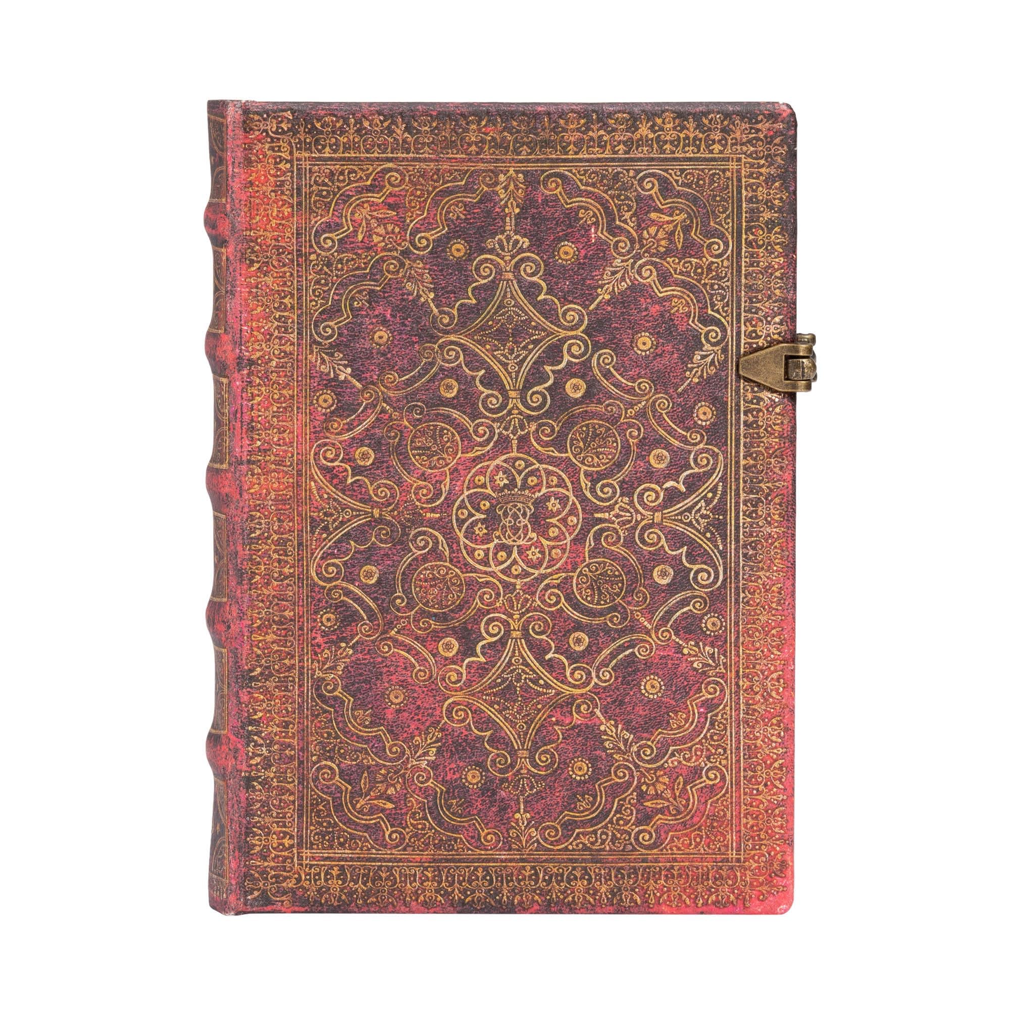Carmine Lined Hardcover Journal