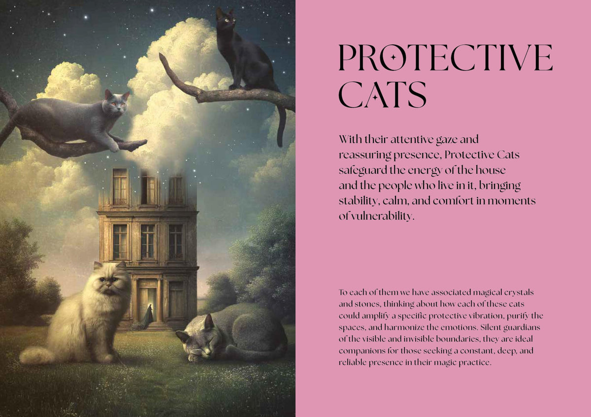 Cats,  A Mystical Guide : Magic, Wisdom, and Powers of Feline Breeds