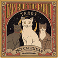 Cats Rule the Earth Tarot 2027 Wall Calendar