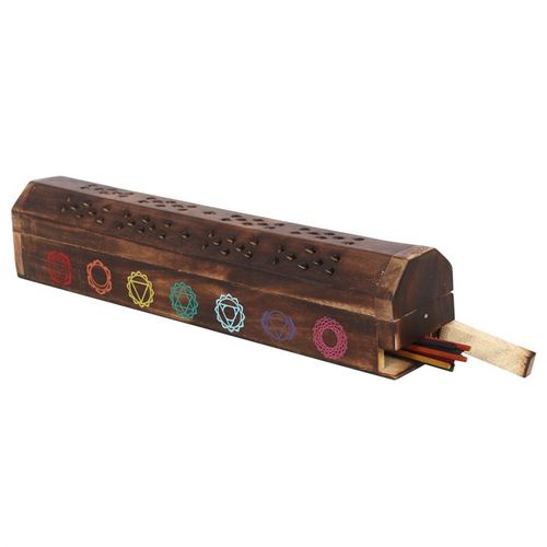 Chakra Wooden Mixed Incense Box Set From Witch, Please!