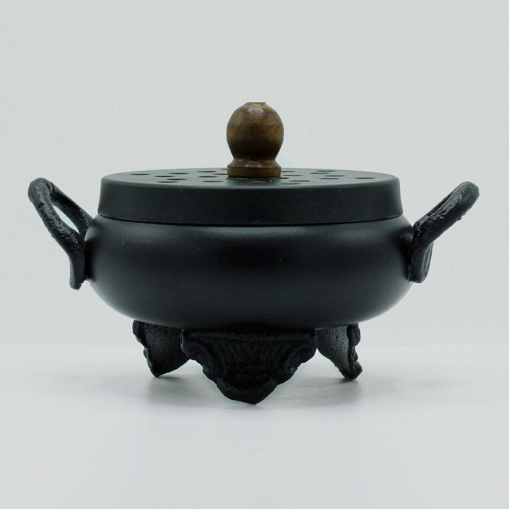 Classic Iron Cauldron Burner Traditional Brass Incense Burners