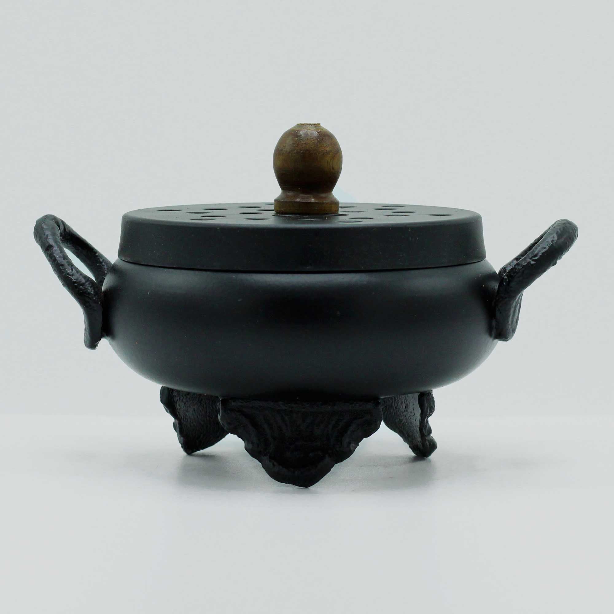 Classic Iron Cauldron Burner Traditional Brass Incense Burners