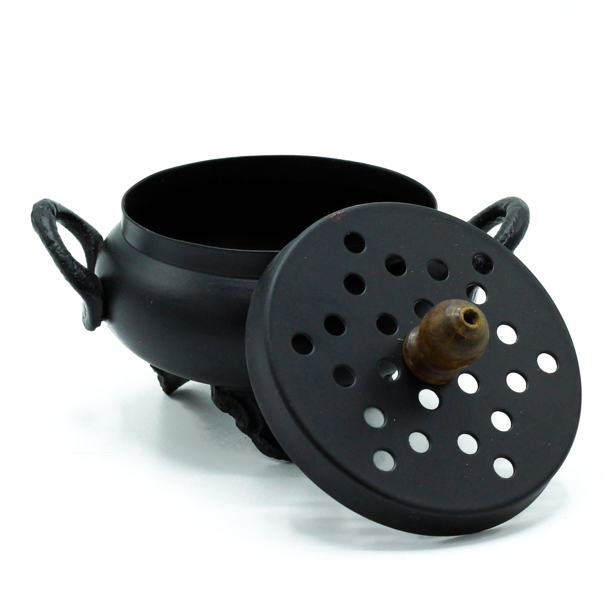 Classic Iron Cauldron Burner Traditional Brass Incense Burners