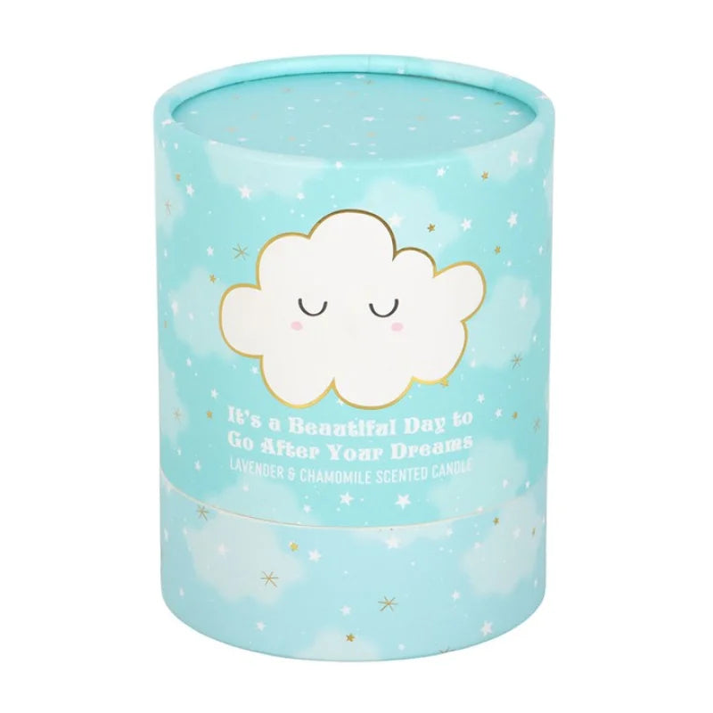 Cloud Print Lavender & Chamomile Candle