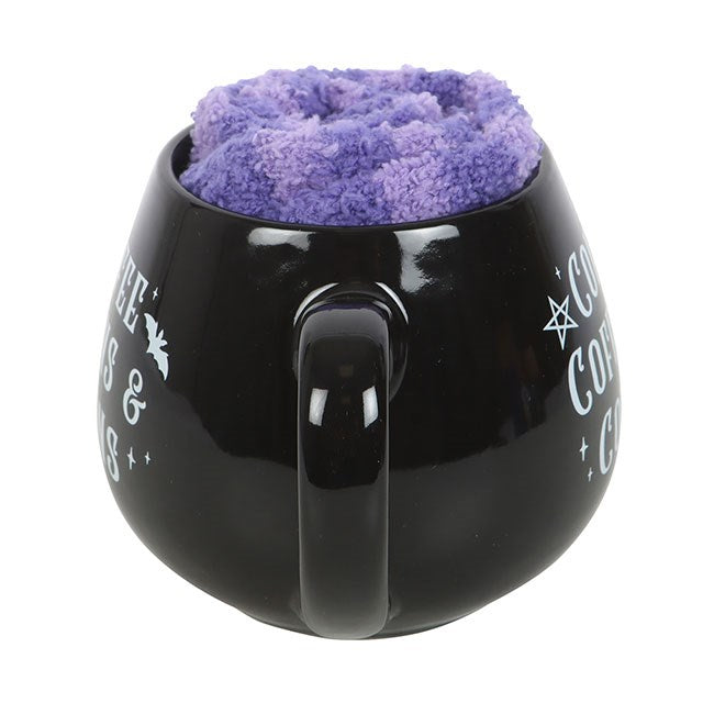 Coffee Coffins & Covens Mug and Socks Set