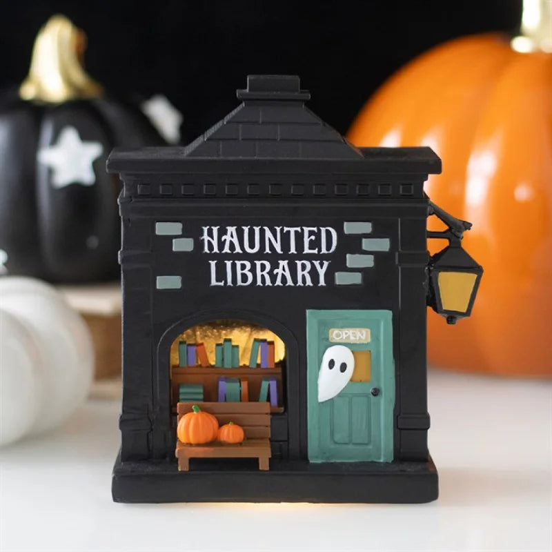 Haunted Library LED Light Up Decoration