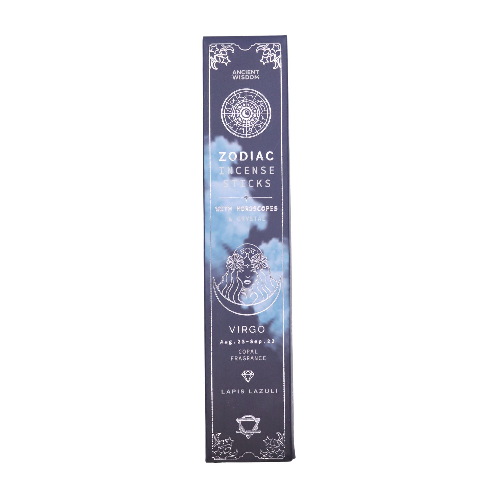 Copal Zodiac Gemstone Crystal Incense - Virgo Scents