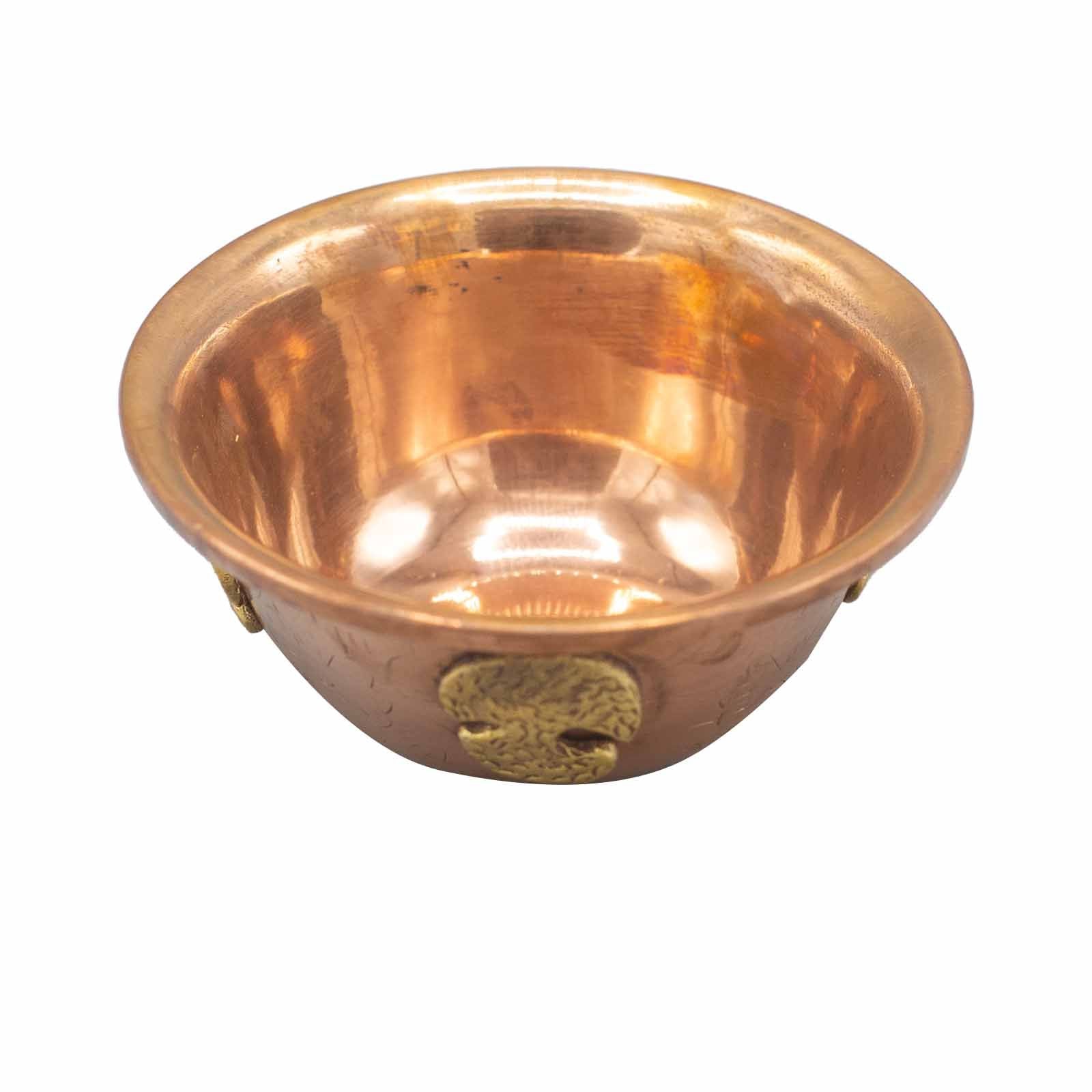 Copper Ritual Bowl with Tree of Life 12x5cm Bowls and Cauldrons